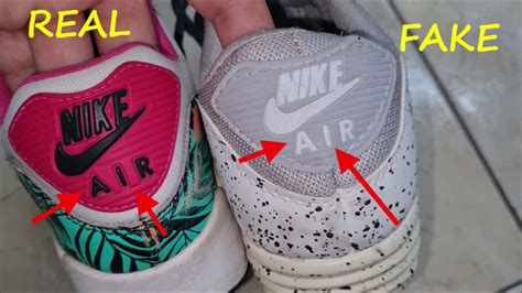 how to spot fake nike air max 90 independence day|nike air max counterfeit logo.